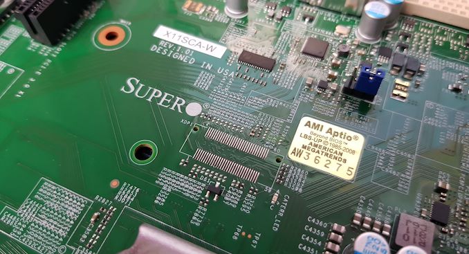 The Supermicro X11SCA-W Motherboard Review: For Entry Level 